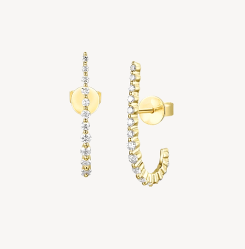 Pillar Stud Earrings