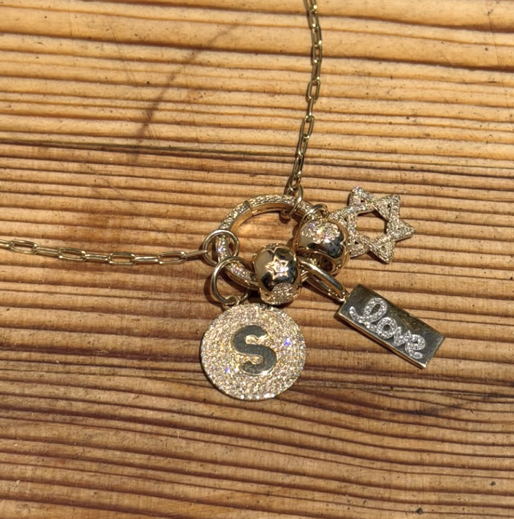 Cursive Love Pendant