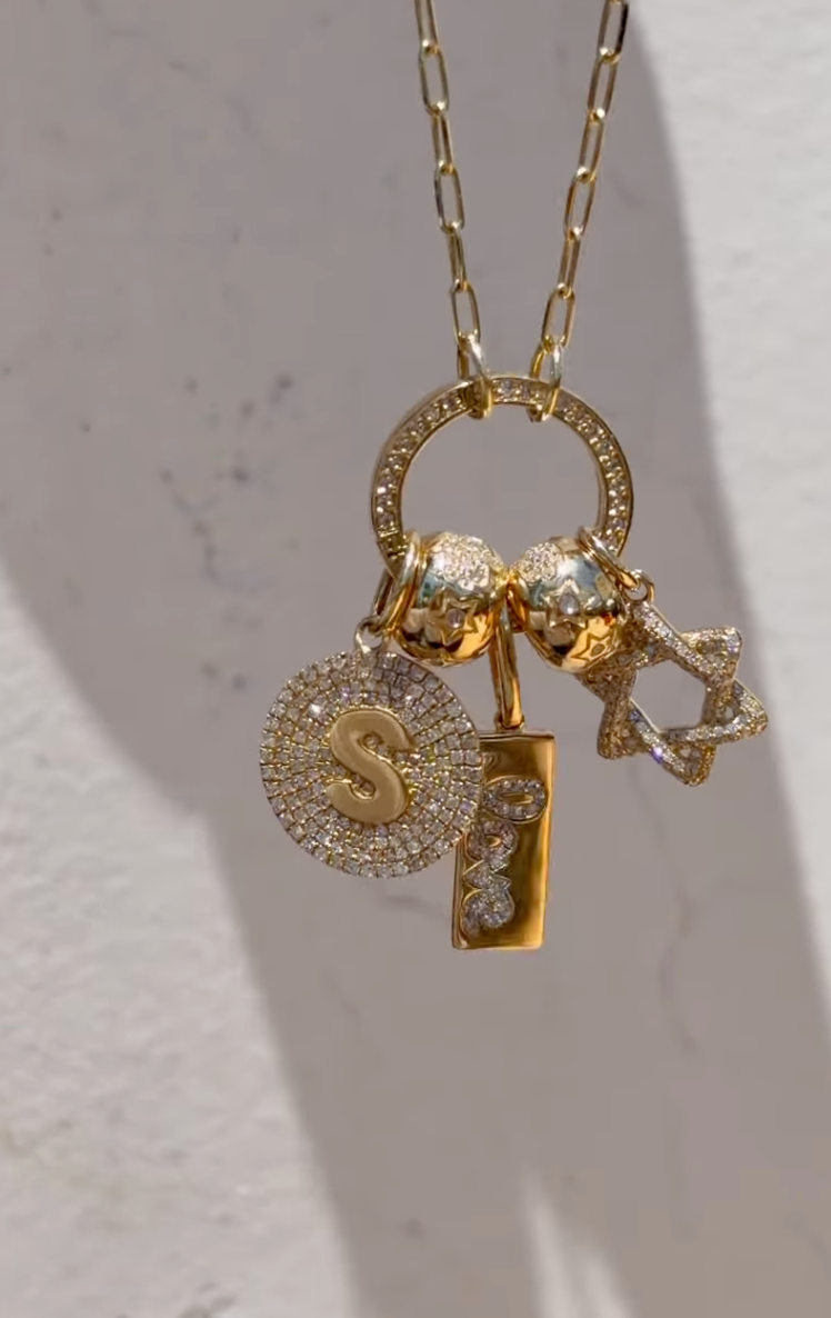Cursive Love Pendant