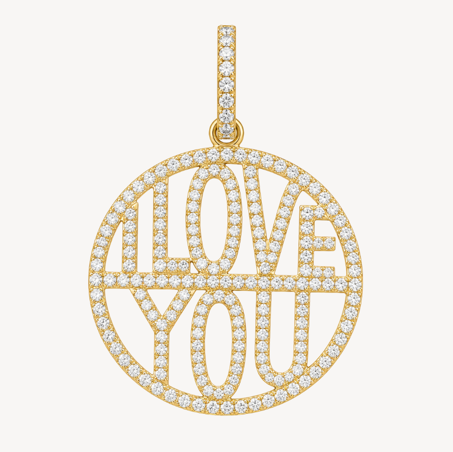 "I Love You" Pendant