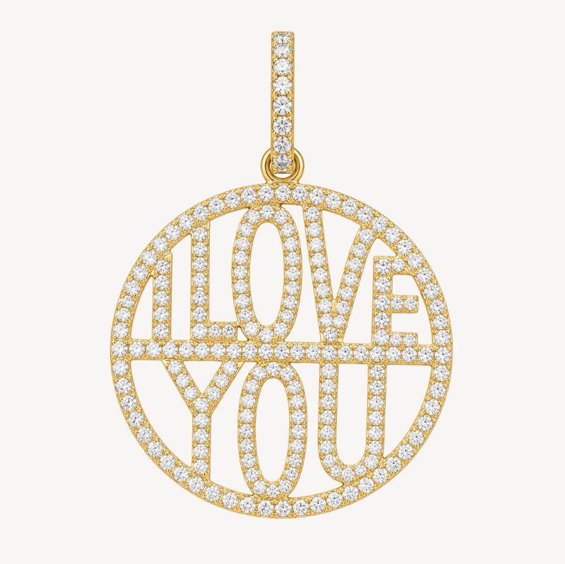 "I Love You" Pendant