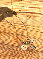 Paperclip Charm Holder Necklace