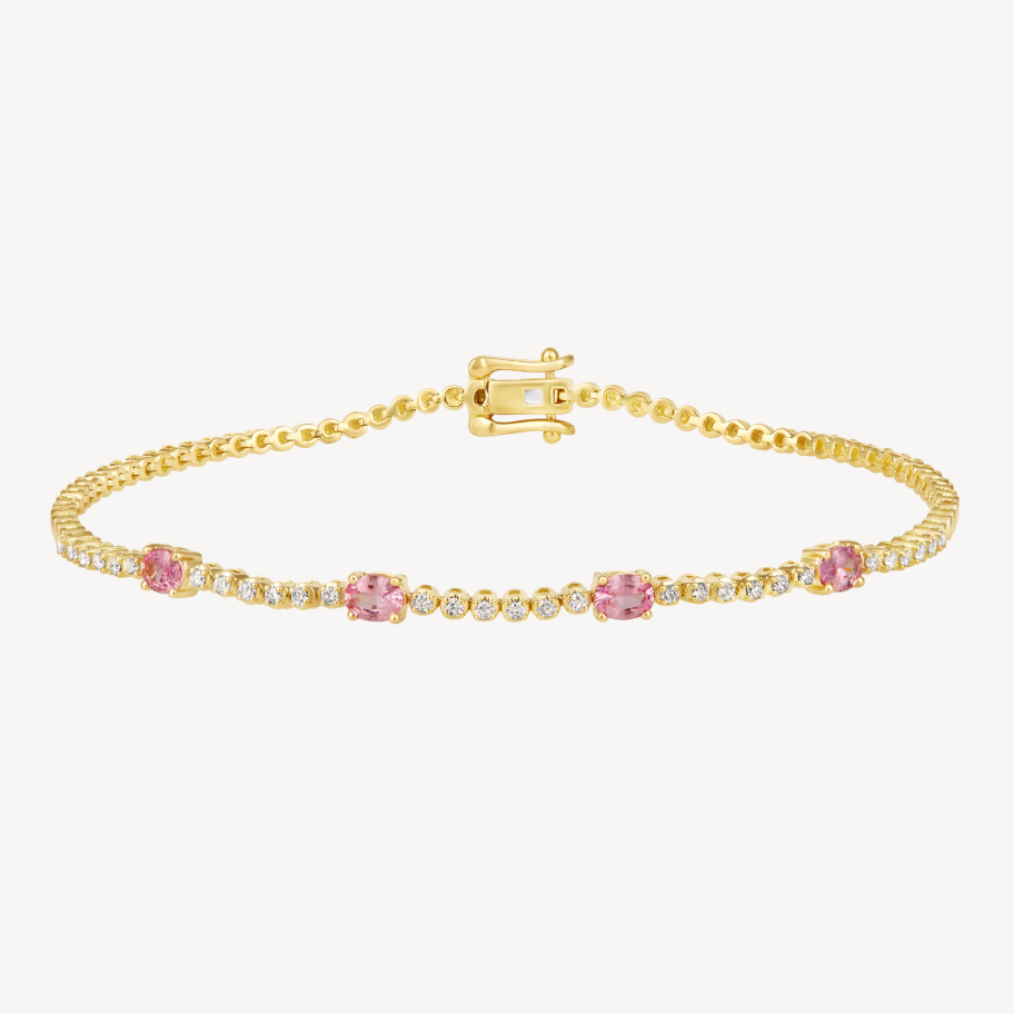 Blush Tennis Bracelet