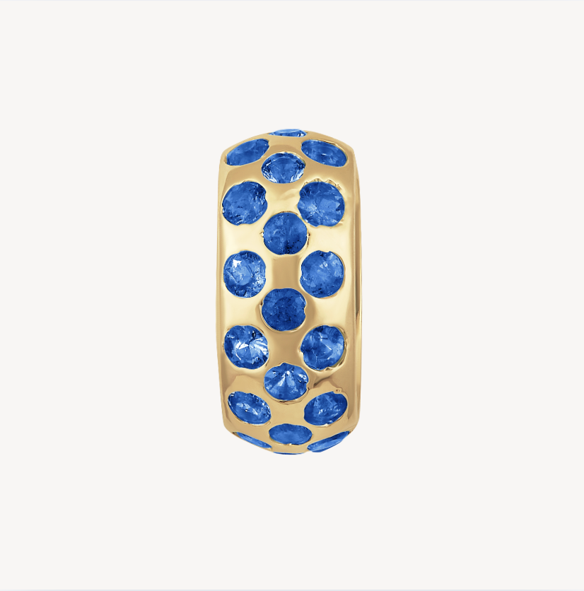 Blue Sapphire Pendant Spacer