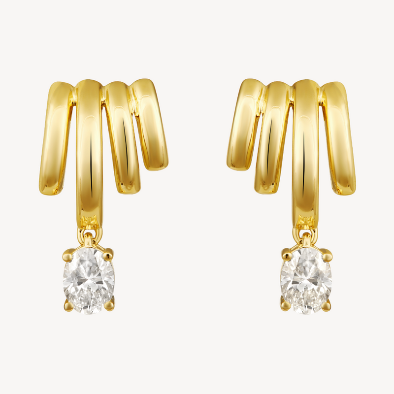Gaia's Oval Earrings