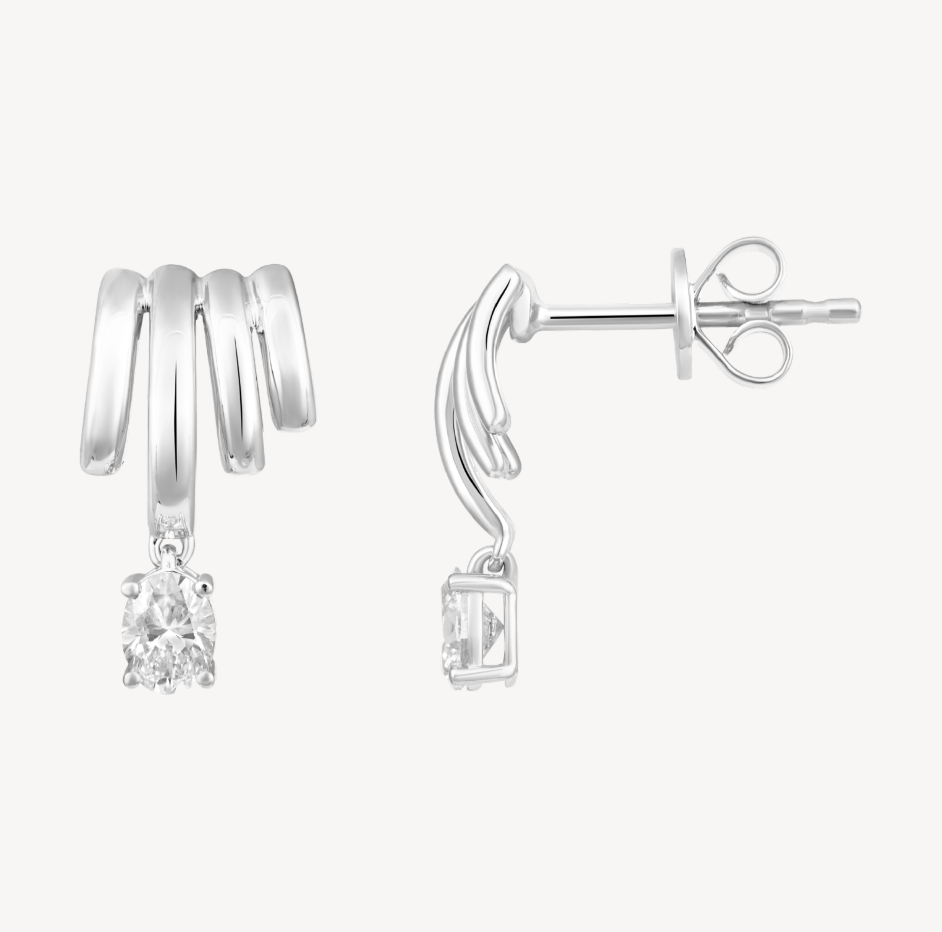 Gaia's Oval Earrings