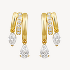 Gaia's Pear-marquise Earrings