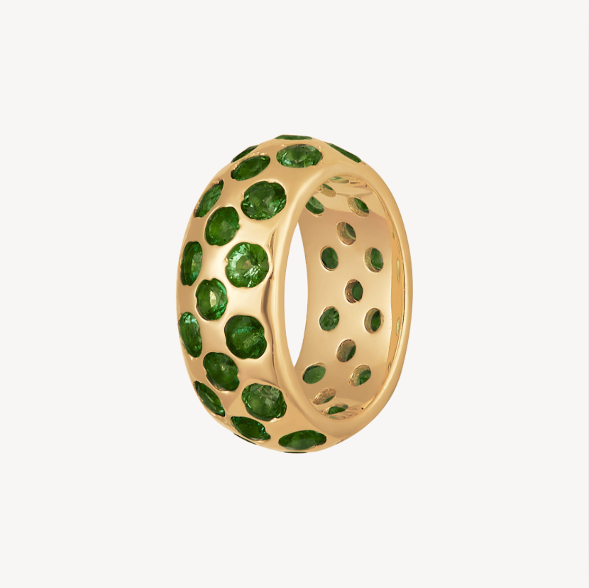 Emerald Pendant Spacer