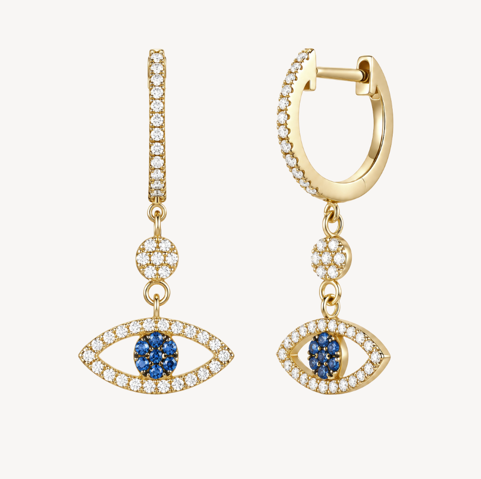 Dotlet Eye Hoops