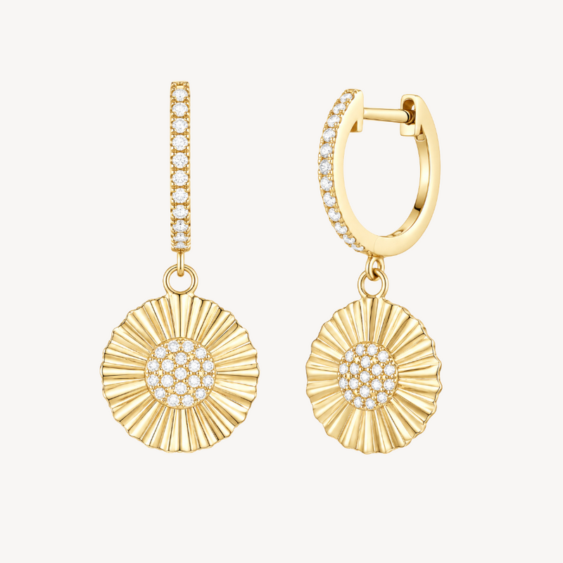 Sunflower Hoops