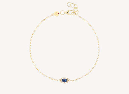 Delphine Blue Sapphire Bracelet