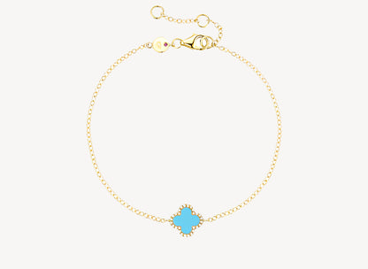 Turquoise Colver Bracelet