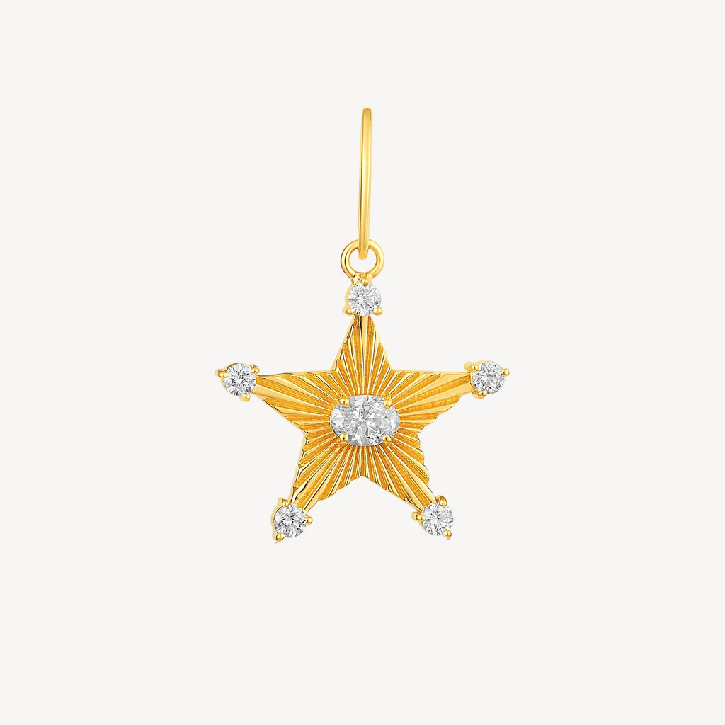 Cowgirl Star Pendant