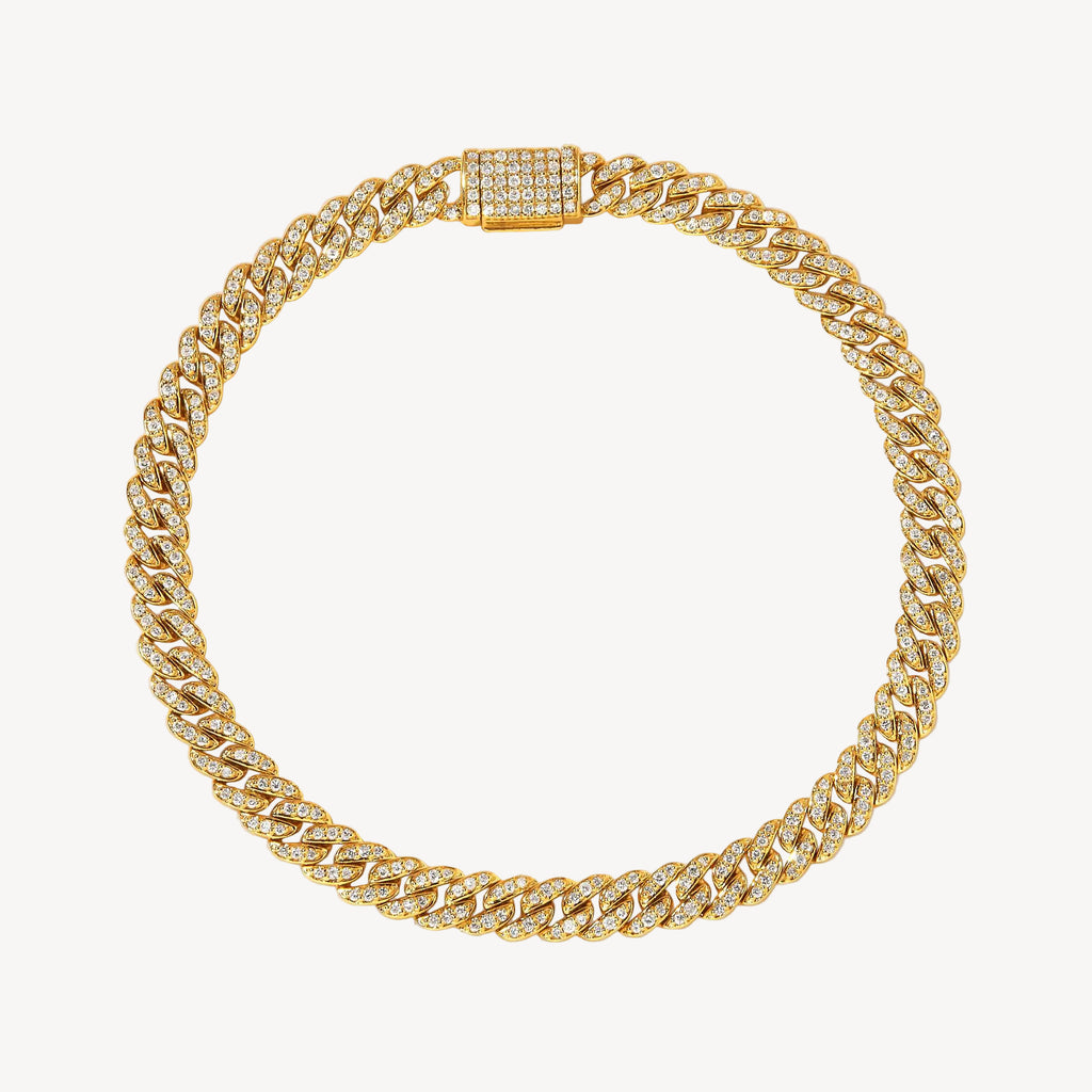 Pave Cuban Link Bracelet